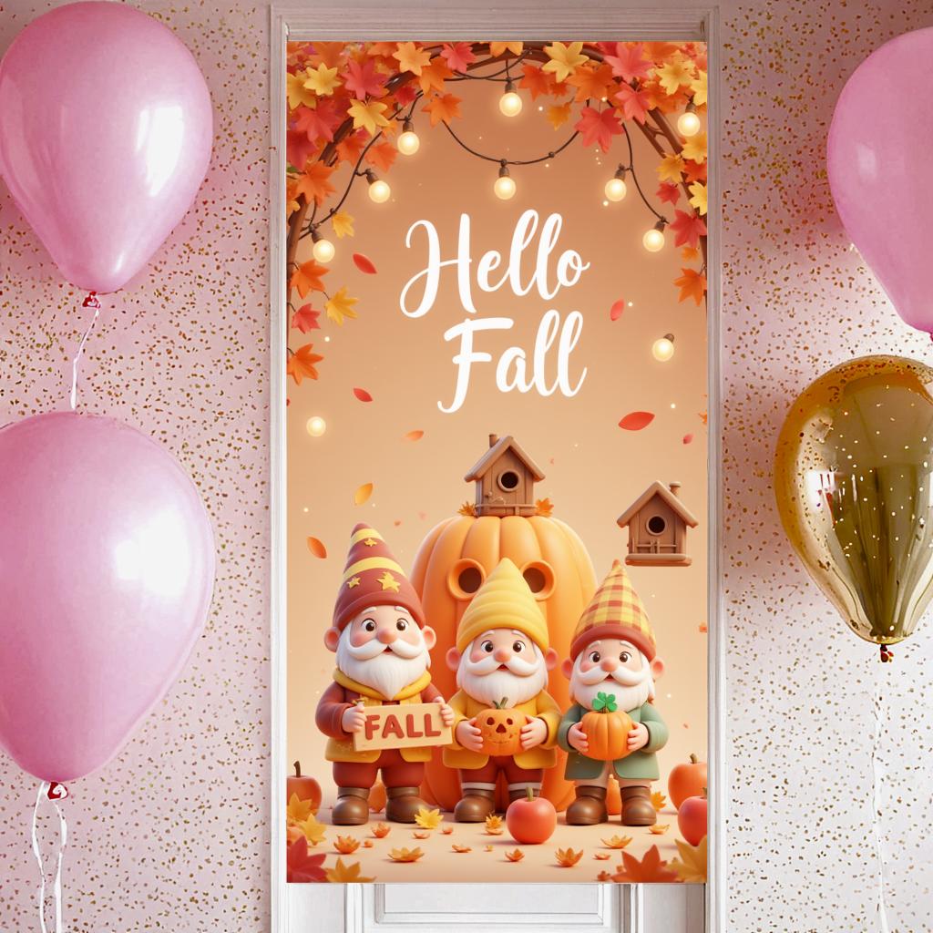 Saisonale Dekoration Stoffmaterial Herbstfest Ernteschild Verspieltes Design Herbstdekoration Für Herbstdeko Gartenausstellung