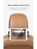 Car Seat Rotatable Phone & Tablet Holder - Foldable Rear Seat Bracket for Easy Viewing