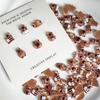 50Pcs Resin Nail Resin Drill Ornaments Cartoon Nail Accessories New Nail Art Ornaments