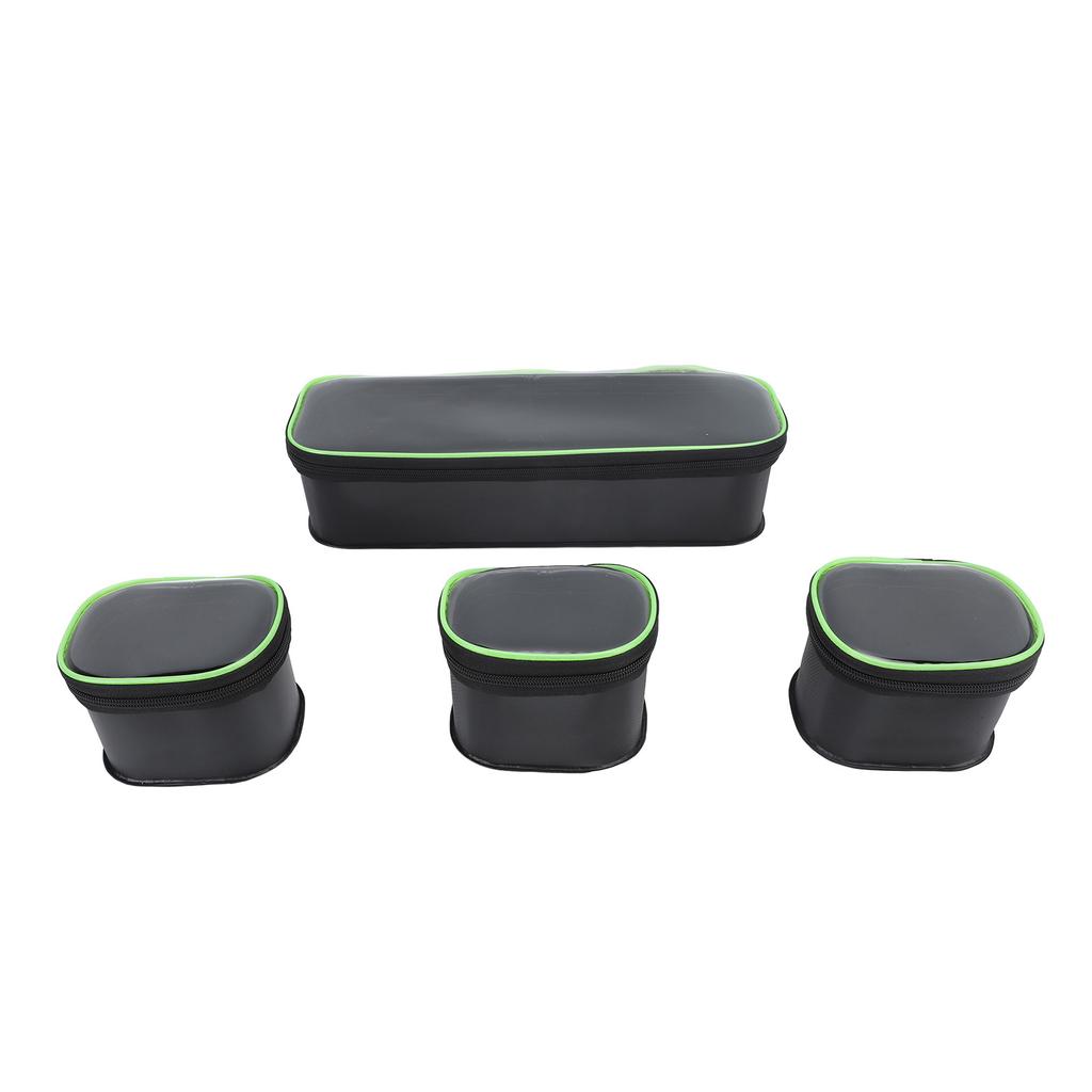 5Pcs Thickened EVA Fishing Tool Pouch Waterproof Fishing Tackle Box Wear Resistant Large Capacity Lightweight Storage