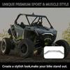ATV UTV Front Accent Light Turn Signal 12V LED Center Grill Fang Light For Polaris RZR PRO XP/4 2020-2021 RZR PRO R 2022#2884346