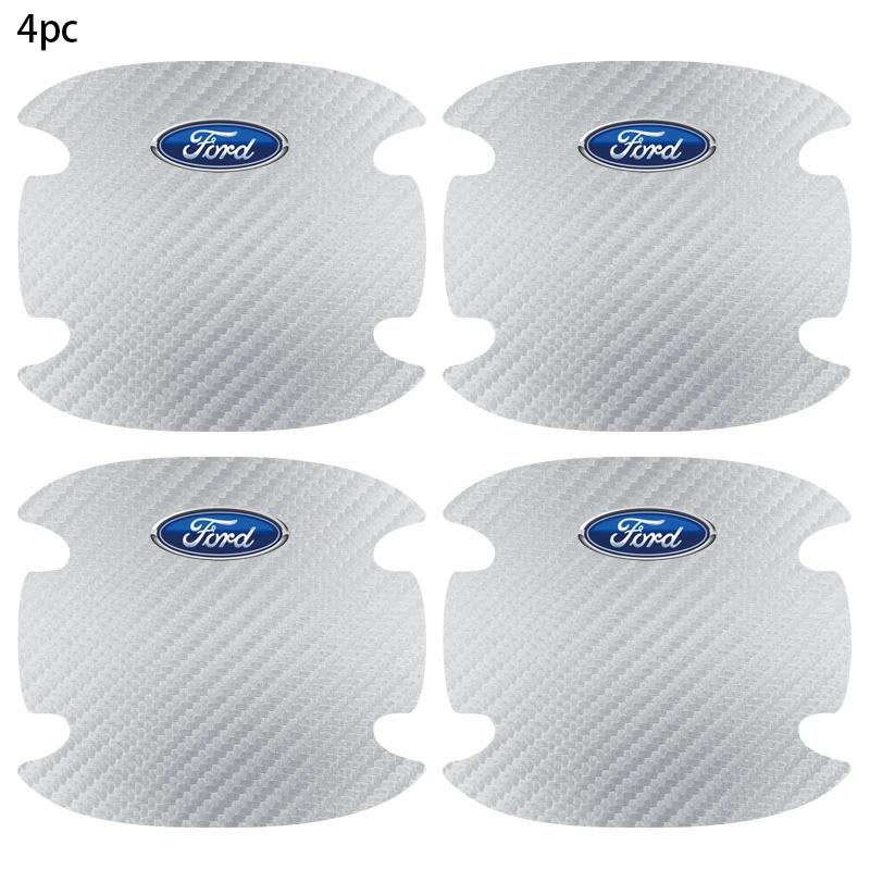 

Car Door Bowl Handle Protective Sticker Anti-collision Scratch-resistant Protection Stickers For Ford MK2 MK3 Ranger Mondeo MK4