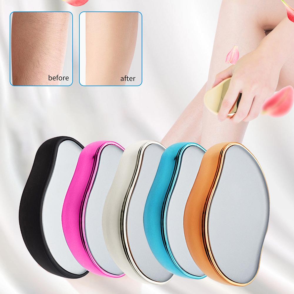 Exfoliating Glass Hair Remover: Home Beauty Tool for Physical Hair Removal