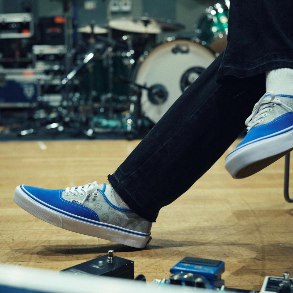 Vans Authentic Navy L.gray V44cf Bump Navy L.gray