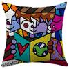 Luxuriöser Sofakissenbezug B-Britto Kissenbezüge Kissenbezug Quadratischer Kissenbezug Heimtextil Dakimakura Hochzeitsgeschenk