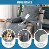 Waterproof Recliner Chair Cover, Non Slip Recliner Covers for Recliner Chair with Pocket, Pet Scratch-Resistant Sofa Slipcover