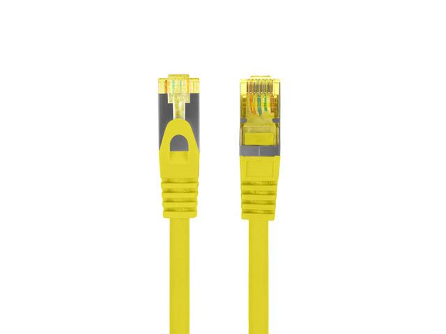 Patchcord Lanberg FTP cat.6A 1.5m LSZH CU fluke passed yellow