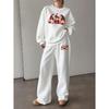 Women's Winter Casual Round-Neck 2-Piece Set: Stylish & Chic for Everyday Wear
