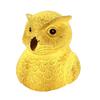 LED Owl Night Light Small Resin Owl Bedside Light 3D Bird Table Lamp for Bedroom Living Room Dining Room Nursery Office Home Decoration