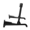 Guitar Folding Floor Stand Soft Silicone Pad Non Slip Portable A Shape Acoustic Guitar Stand for Home Black and Gray