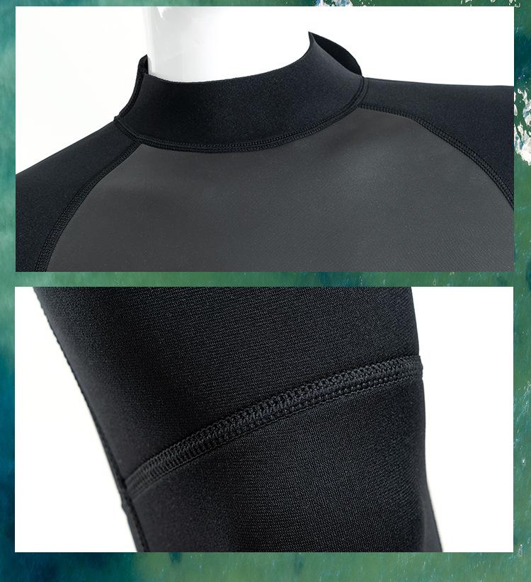 Men's and Women's Full Body 3/5mm Winter Wetsuit: Warm, Cold-Resistant, Sun-Protective for Swimming, Snorkeling, and Surfing.