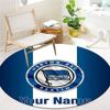 Hertha BSC Custom Name Round Area Rug,Carpet Rug for Living Room Bedroom Sofa Playroom Decor,Non-slip Floor Mat