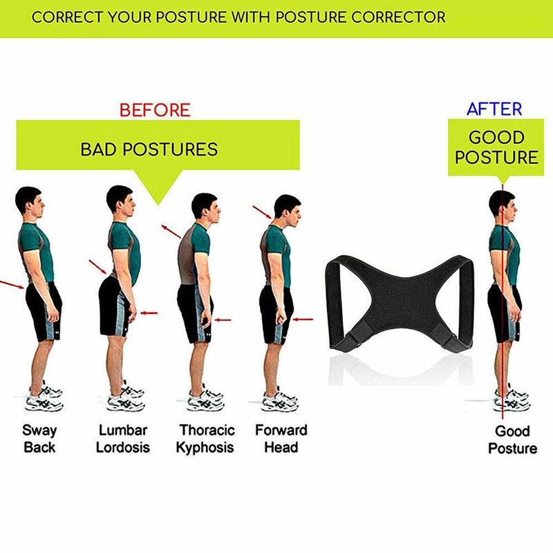 Versatile Back Posture Correction Shoulder Support Belt For Men And Women