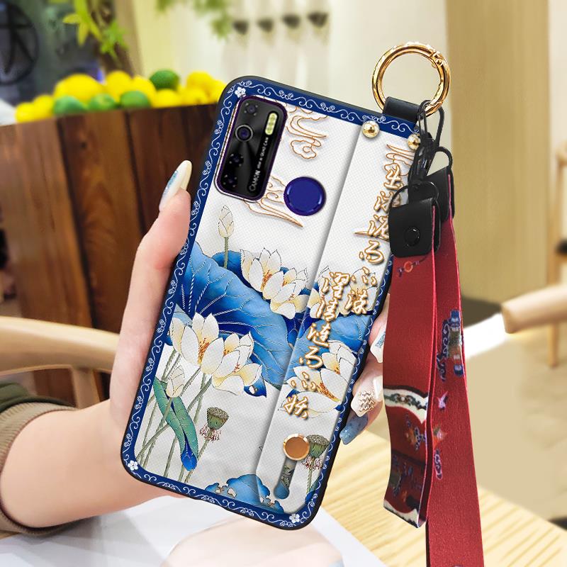 Shockproof Fashion Phone Case For Tecno Camon15/15Air/16S/KD7H/CD6/CD7/Spark5/5Pro Chinese Style Back Cover Waterproof