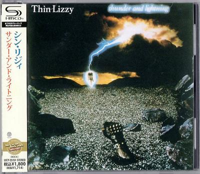 CD THIN LIZZY  Thunder And Lightning SHMCD UICY25151 VERTIGO 2011 Japan Obi Rock
