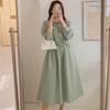 New ArrivAls Open Run A Line flAre wAist AdjustAble Shirt Dress