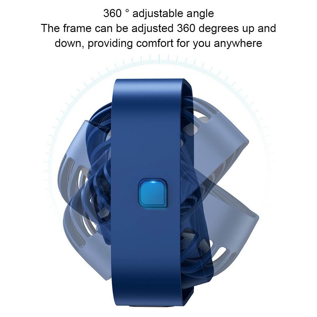 USB Mini Fan With Three Speed Regulation For Compact And Portable USB Powered Office Desk Small Fan