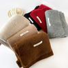 Winter small scarf women's autumn and winter new simple warm wool small scarf knitted scarf shawl
