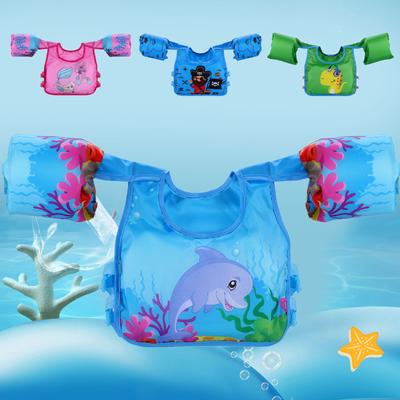 Baby Float Arm Sleeve Cartoon Floating Ring Safe Life Jacket Buoyancy Vest Swim Foam Pool Toys Life Vest Kid Swimming Equipment