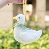 Large Capacity Plush Duck Coin Purse Zipper Cartoon Wrist Bag Creative Animal Handbag  Outdoor