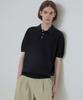 Wednesday Oasis Cool Washable Collar Half Symbol Knit_Black(Wc25-Kn21)