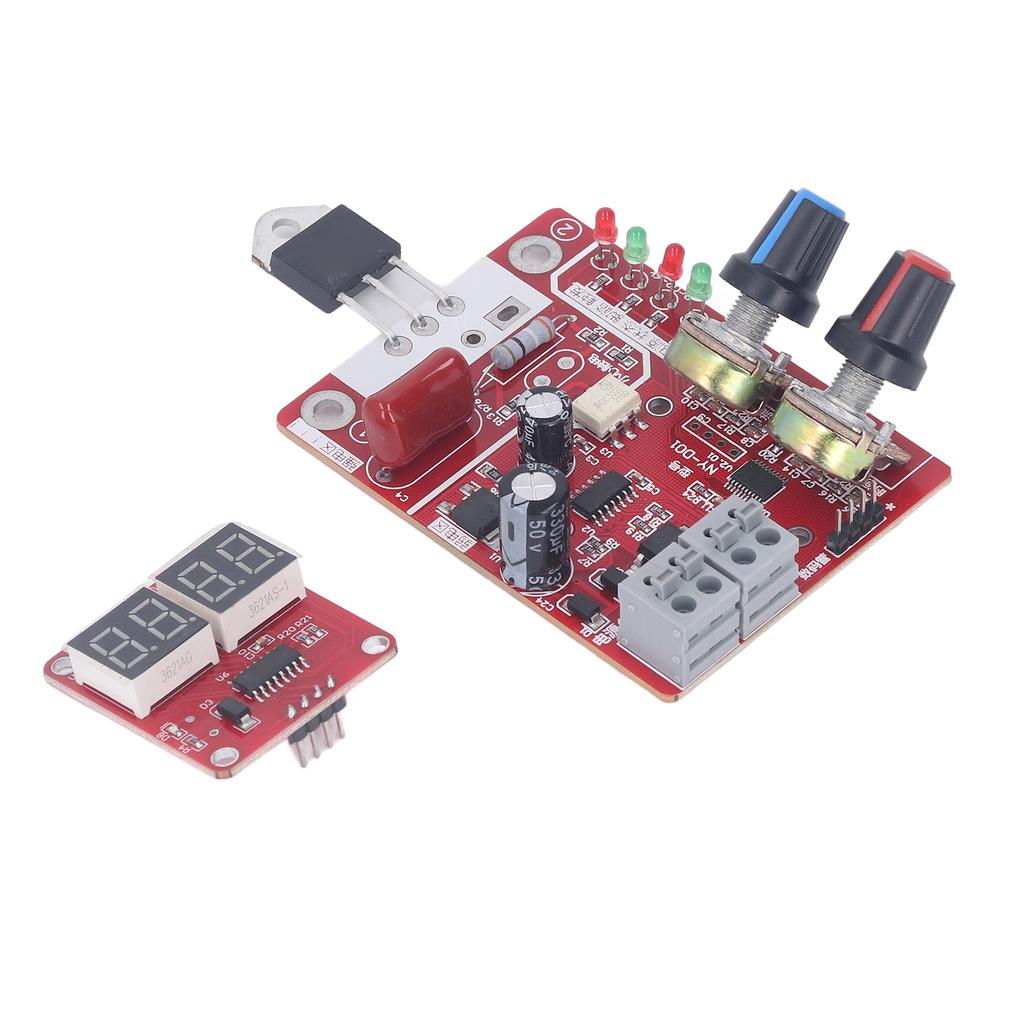 40A Spot Welding Machine Control Board Spot Welder Adjustable Time Current Controller Board NY D01