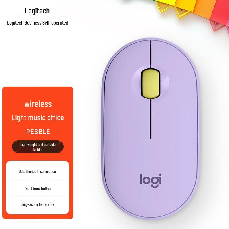 Logitech PEBBLE Wireless Bluetooth Silent Mouse