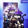 Creative 1298pcs MOC Magic Dog Building Block Magic School Wizardry Pet Anime Cartoon Animal Assemble Bricks Toys Gift Adult