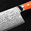 6.5 Inch Slicing Knife 67-layer Damascus AUS10 Steel Blade Hexagonal G10 Handle Sharp Chef Cleaver Meat Japanese Kitchen Knife