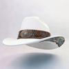 Popular Cowboy Hat European and American High-end Fashion Top Hat Fashionable Versatile Elegant Top Hat Jazz Hat