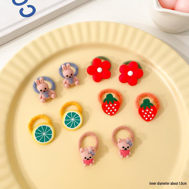 Elastici Sicuri per Capelli da Bambino per Treccine - Elastici Delicati per Capelli di Neonati e Bambini