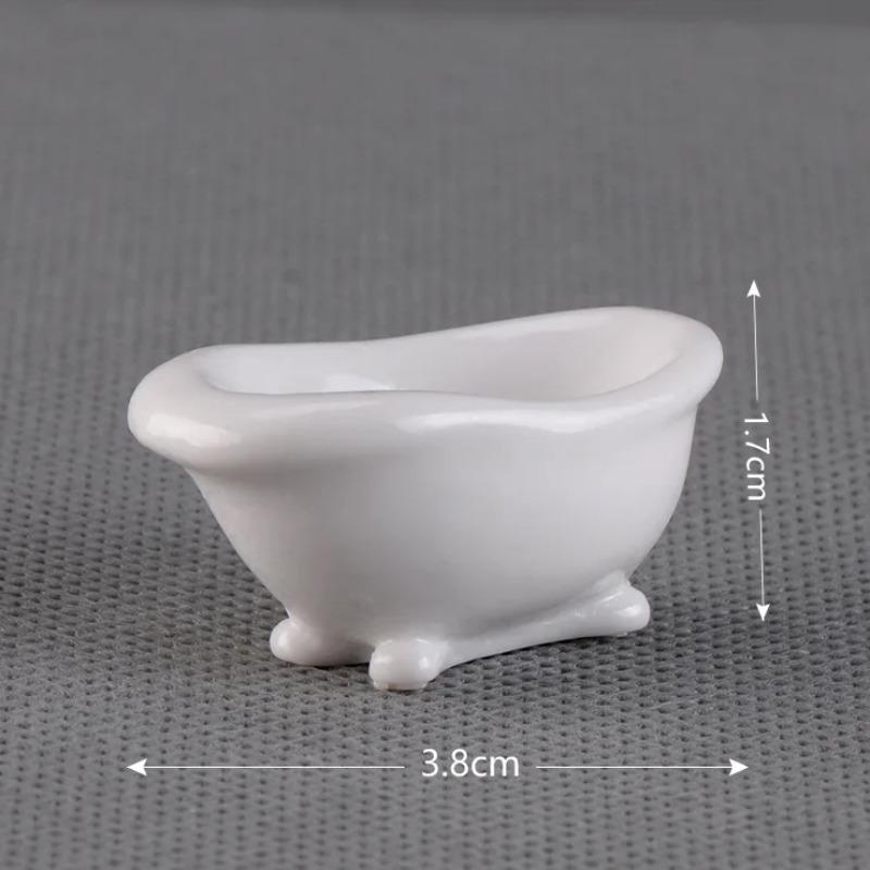 Dollhouse Furniture Miniature Mini Furniture Modern House Figure Model Dollhouse Toy Children Birthday Gifts Hogar Y Decoracion