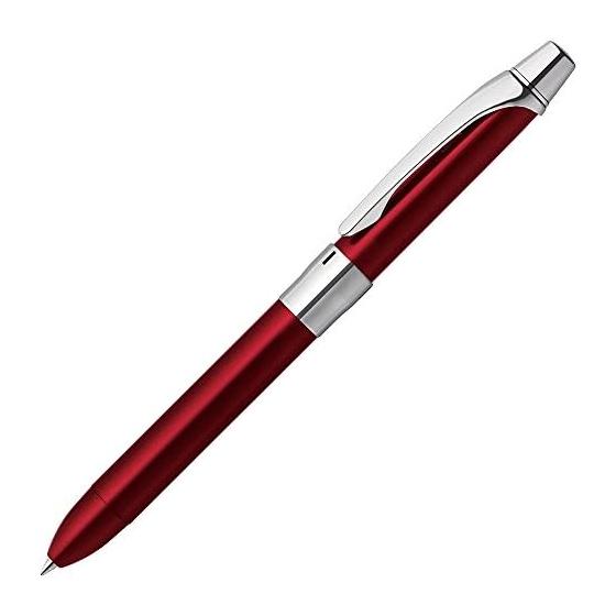 Zebra Filare 2-Color Ballpoint + Mechanical Pencil, Red, Emulsion Ink, Rotary System