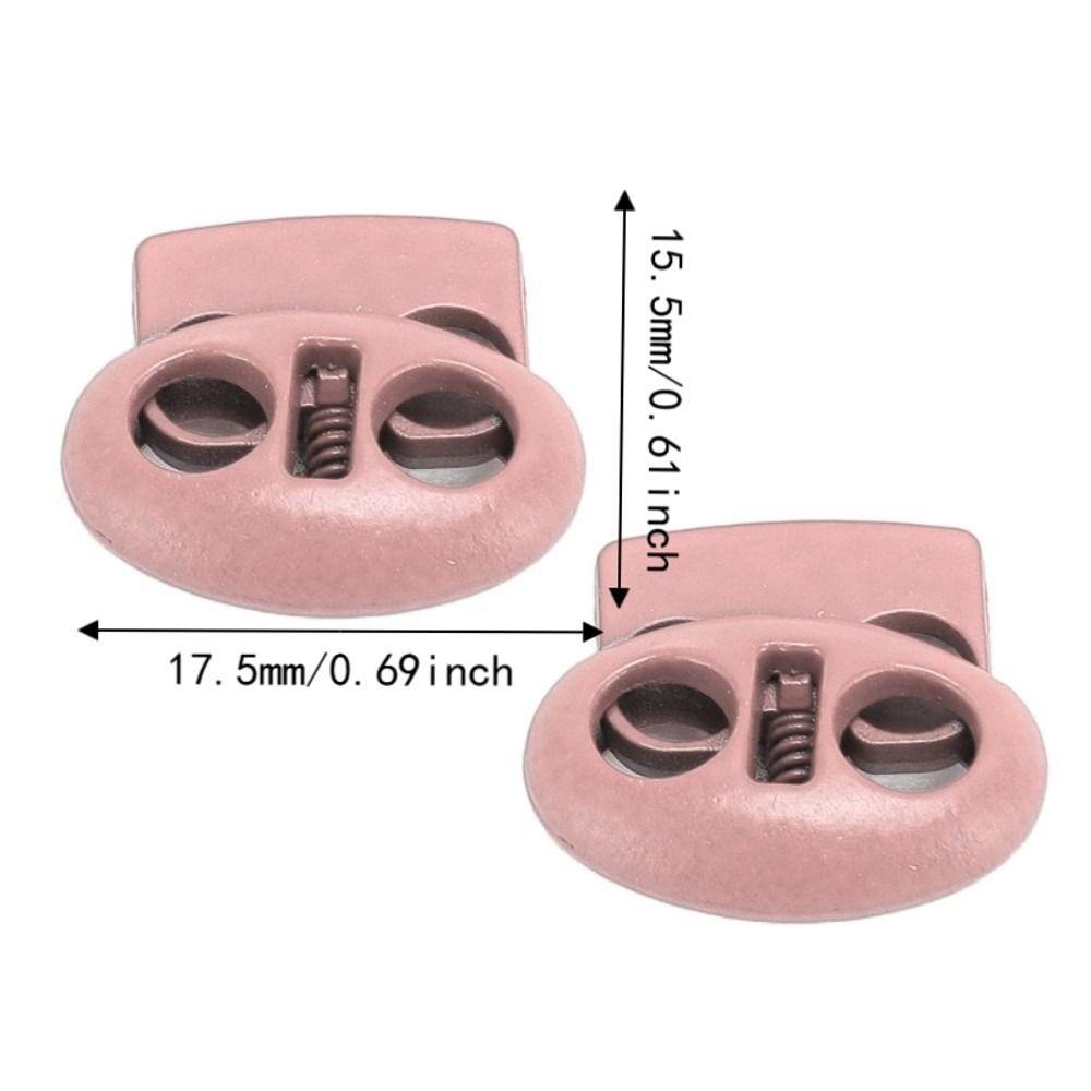 30 Stück Metalllegierung Feder-Kordelstopper 17,5 x 15,5 mm Größe Kordelstopper Für Kordeln