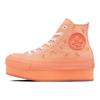 Converse Chuck Taylor All Star Ancco Chunkyline Hi Denní pohodlí Vysoké plátěné boty Dámské tenisky Oranžové 31308090