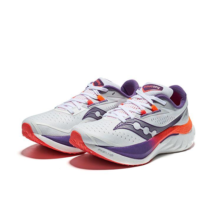 SAUCONY Endorphin Speed 4 White Violet Women's S10940-129