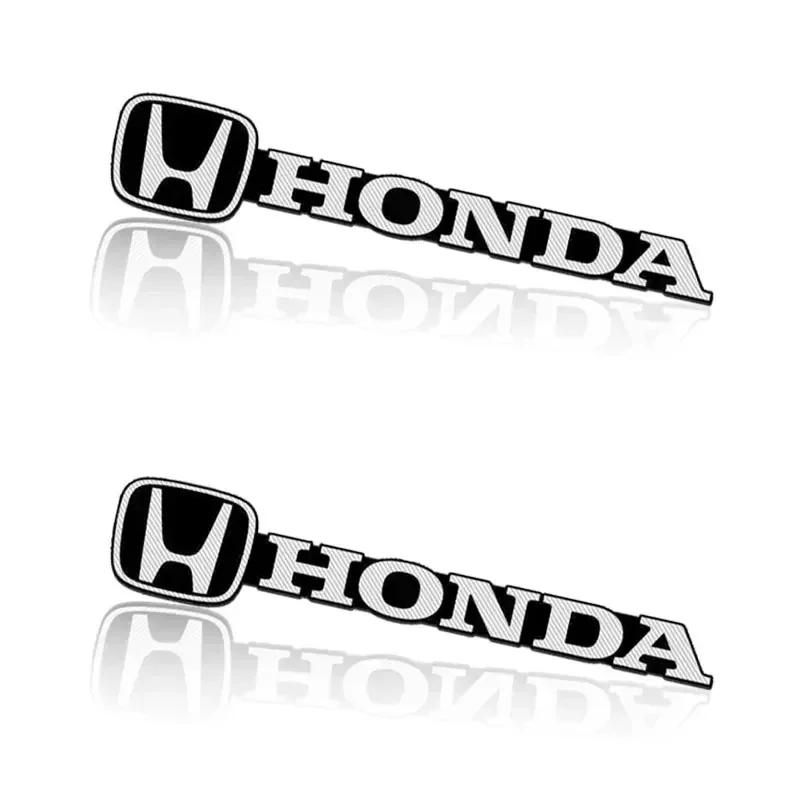 

For Honda Car Audio Decorate 3D Aluminum Badge Emblem Sticker For Honda Mugen Power TypeR Jazz City Civic Inspire Accord FIT HRV