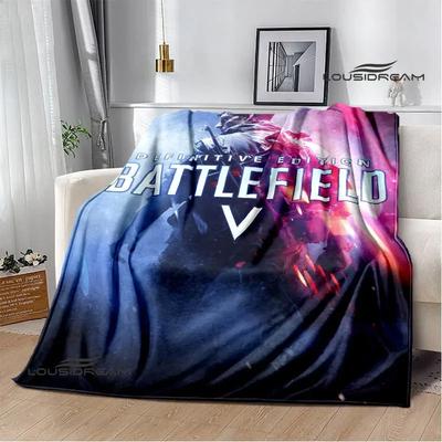 D Spiel Schlachtfeld Bedruckte Decke Weich Warm Modisch Heimtextil für Reisen Geburtstagsgeschenke