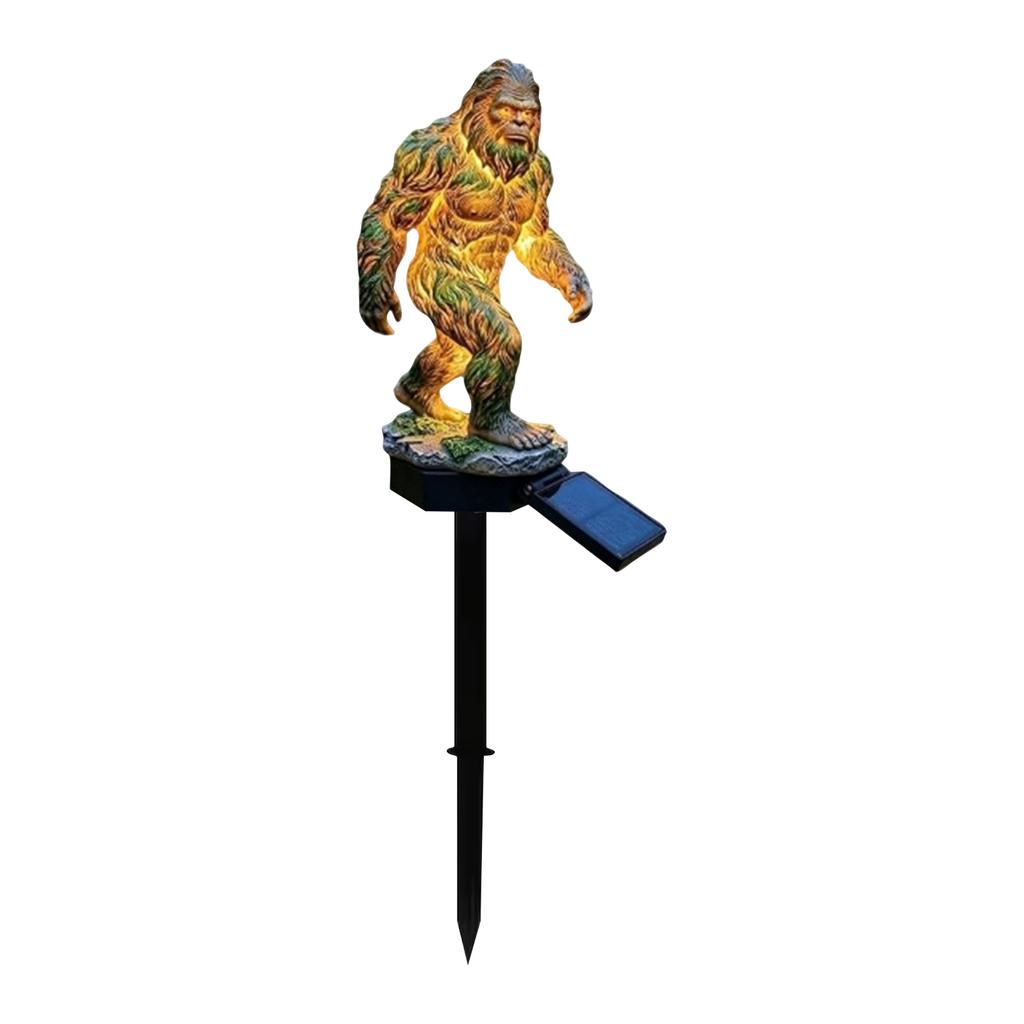 Garden Statue for Outdoor Halloween Decoration, Powered Light-Up Ornament for Yard and Patio