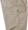 [Plus Size Specialist Mid] Casual Pants (Outdoor Products) OUTDOOR PRODUCTS Plus Size TC Weather Cargo Cropped Pants, Beige, Size 8L, Men's
