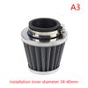 For Scooter Moped Motorbike ATV Quad Bike Accessories Universal Motorcycle 32/38/42/45/48/50/54/58/60MM Mushroom Head Air Filter Air Filters 7