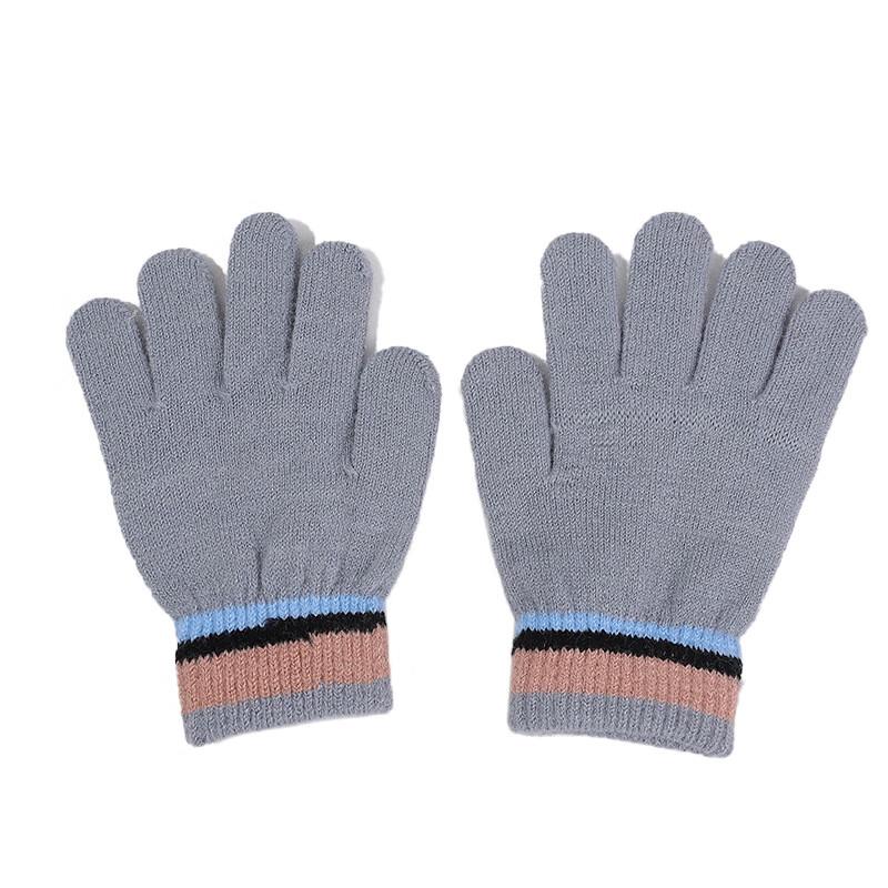 Children's Winter Warm Five-Finger Gloves