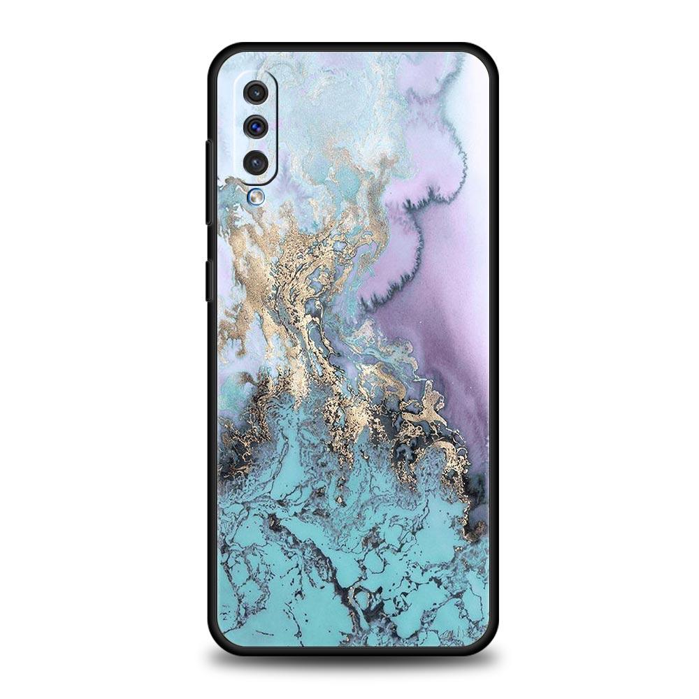 Vintage Marmor Handyhülle für Samsung Galaxy A56 A36 A26 A16 A34 A24 A42 A22 A20 A12 A40 A30 A10 5G Weiche TPU Hülle Fundas