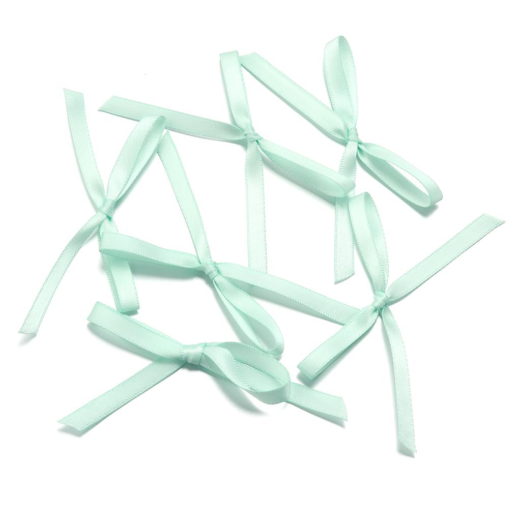 30pcs 6.5*8.5cm Polyester Satin Ribbon Bows Colorful Ballet Style Bows For DIY Wedding Party Clothing Headwear Gifts Decoration