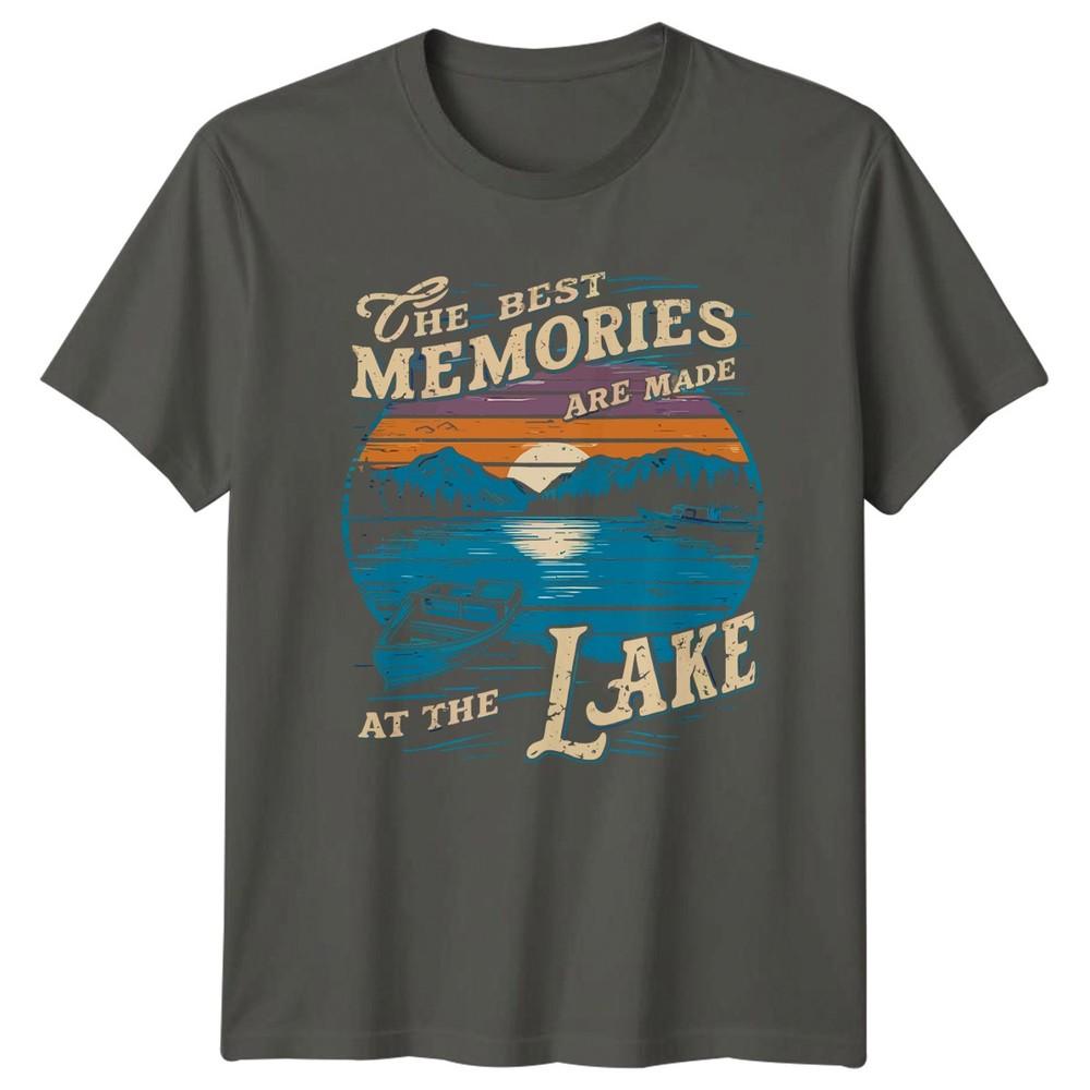 The Best Memories Are Made TShirt Summer Vacation Lake Life Gift For Him Her S