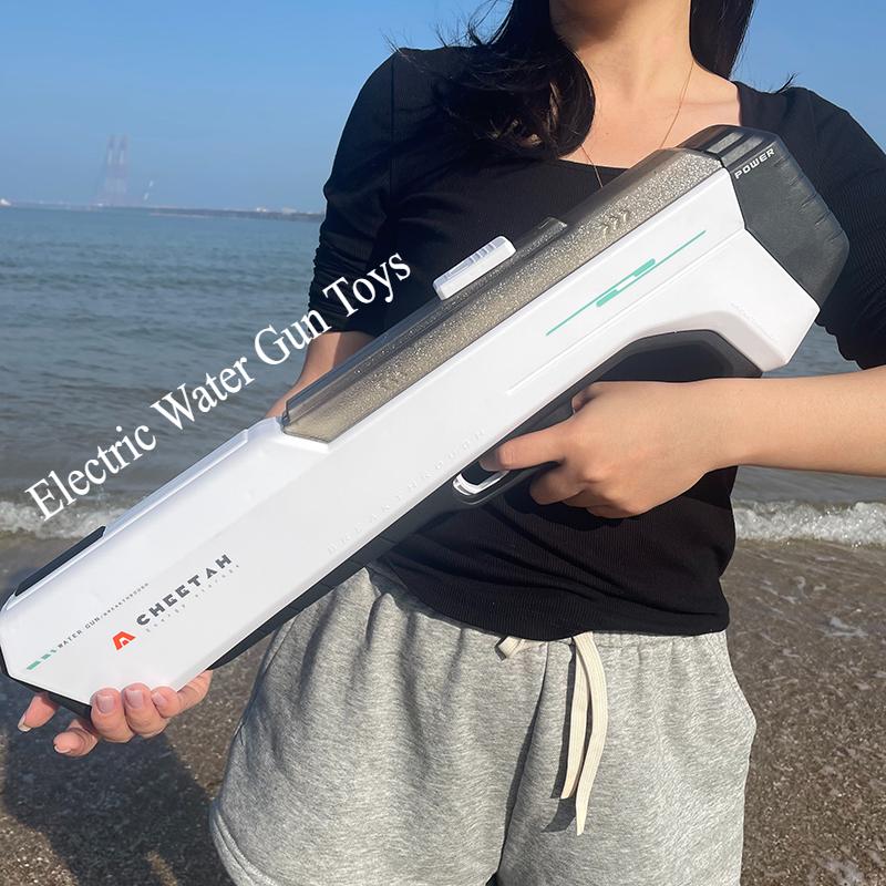 Automatically Water High Stress Electric Water Gun Toys For Kids Summer Outdoor Pool Fight Games Kids Water Toys Present