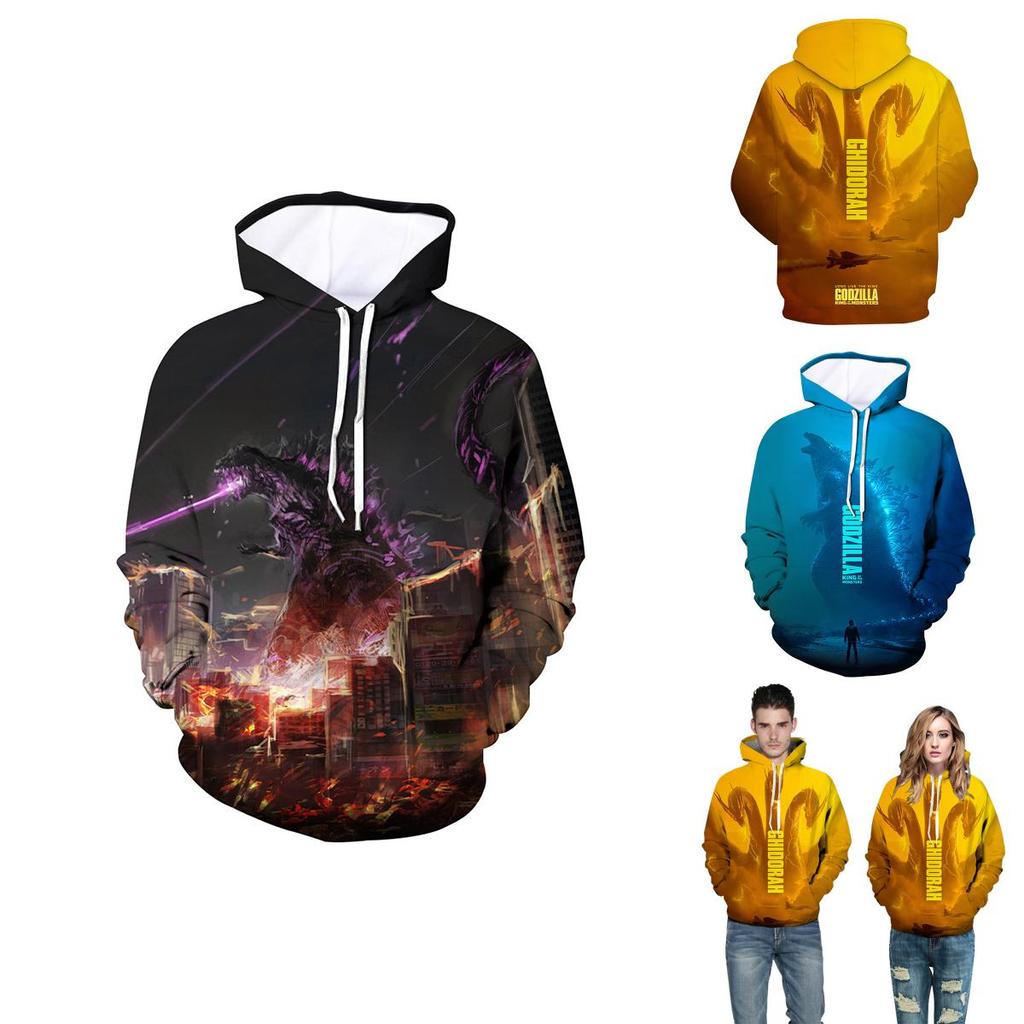 Luxurious New Godzilla King Of The Monsters 3d Print Hoodie For Men And Women