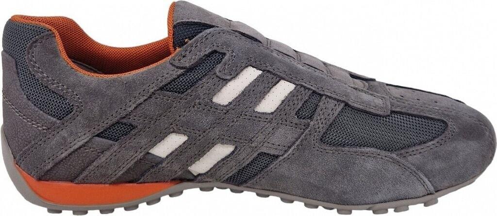 Кроссовки Geox U Snake L (U4207L) grey/orange