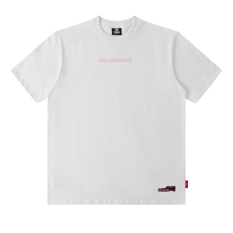 European And American Smiley Face Printing Street Tide Brand Casual Loose Cotton Short-Sleeved T-Shirt Men'S And Women'S High Street