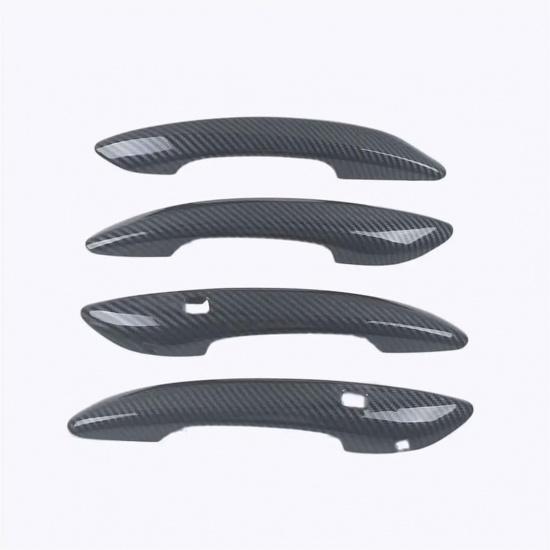 Exterior Door Handles Door Handle End Caps Trim for Hyundai for Sonata 2020 2021 2022 2023 Car Door Handle Cover Decor Sticker Accessories Left Right